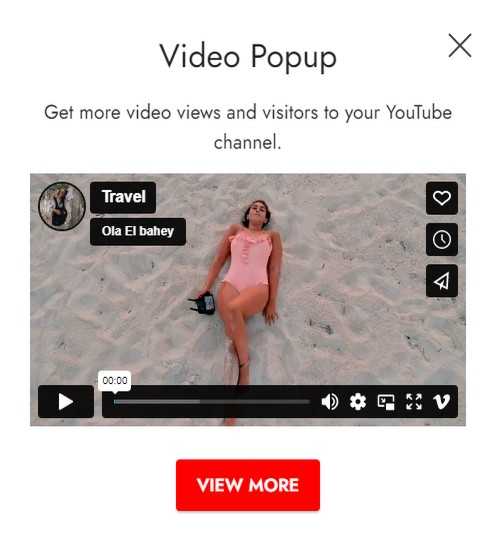 Video Popup